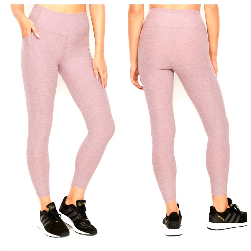Victoria’s Secret Incredible Essential Pocket Leggings 4ZDY Pink Heather 4